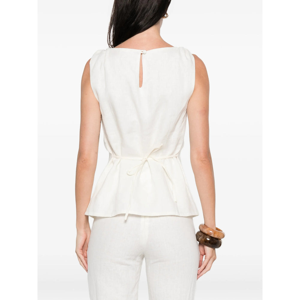 Faithfull The Brand Top - Bianco | 495688488020cf61e619ea1923290b678abeffe4