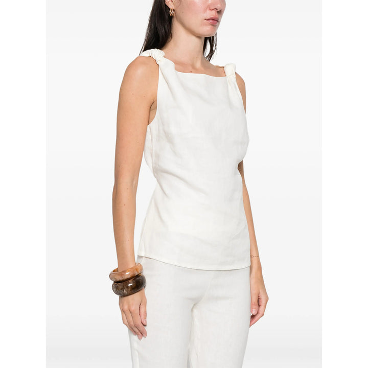 Faithfull The Brand Top - Bianco | 6a30192e6dd444a0c492d61560f017c82615f386