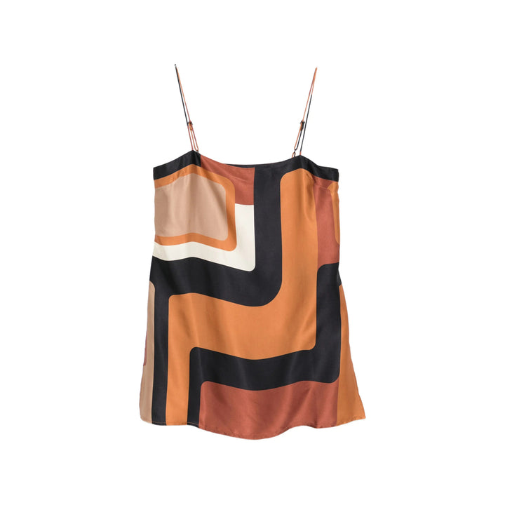 Faithfull The Brand Top - Arancione, Nero | 55299129fc56dc728855fe145ee27173db2adb6b