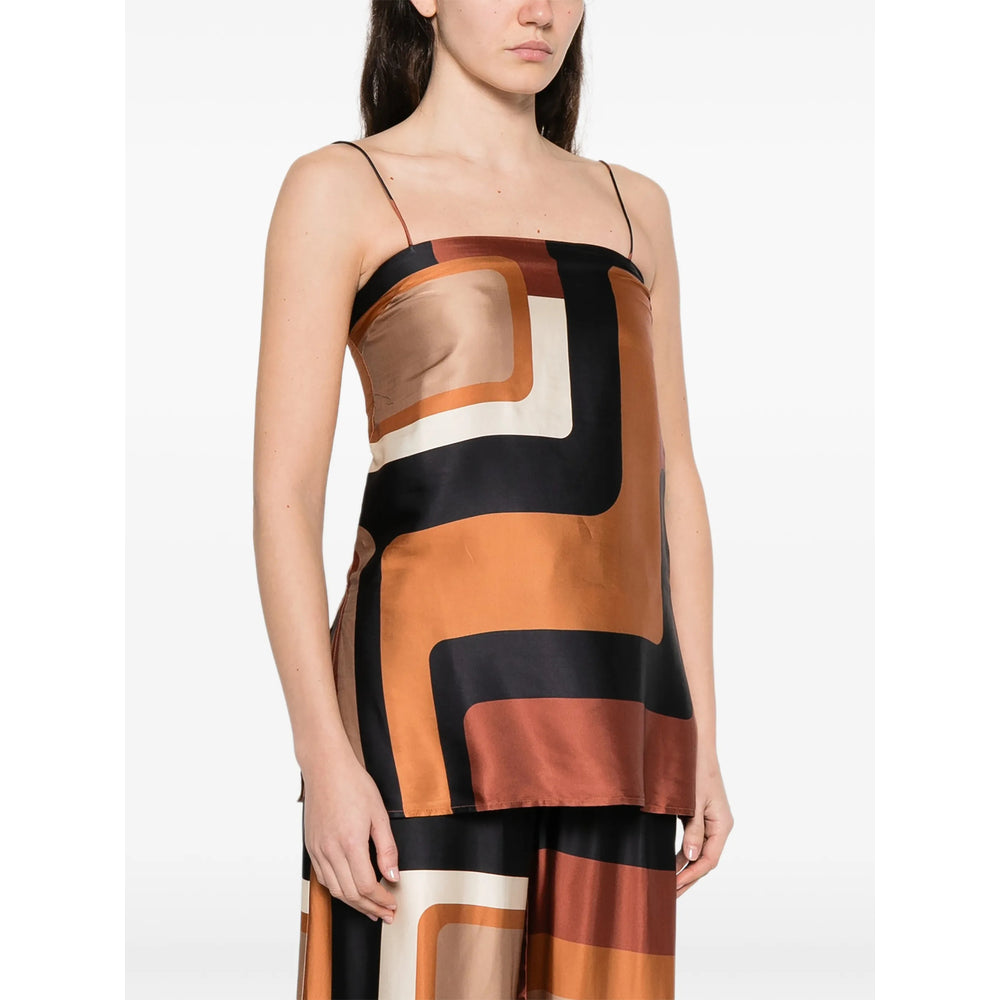 Faithfull The Brand Top - Arancione, Nero | 3d2789a633bc6c4f3f261b7fe6b3a1b31c99b940