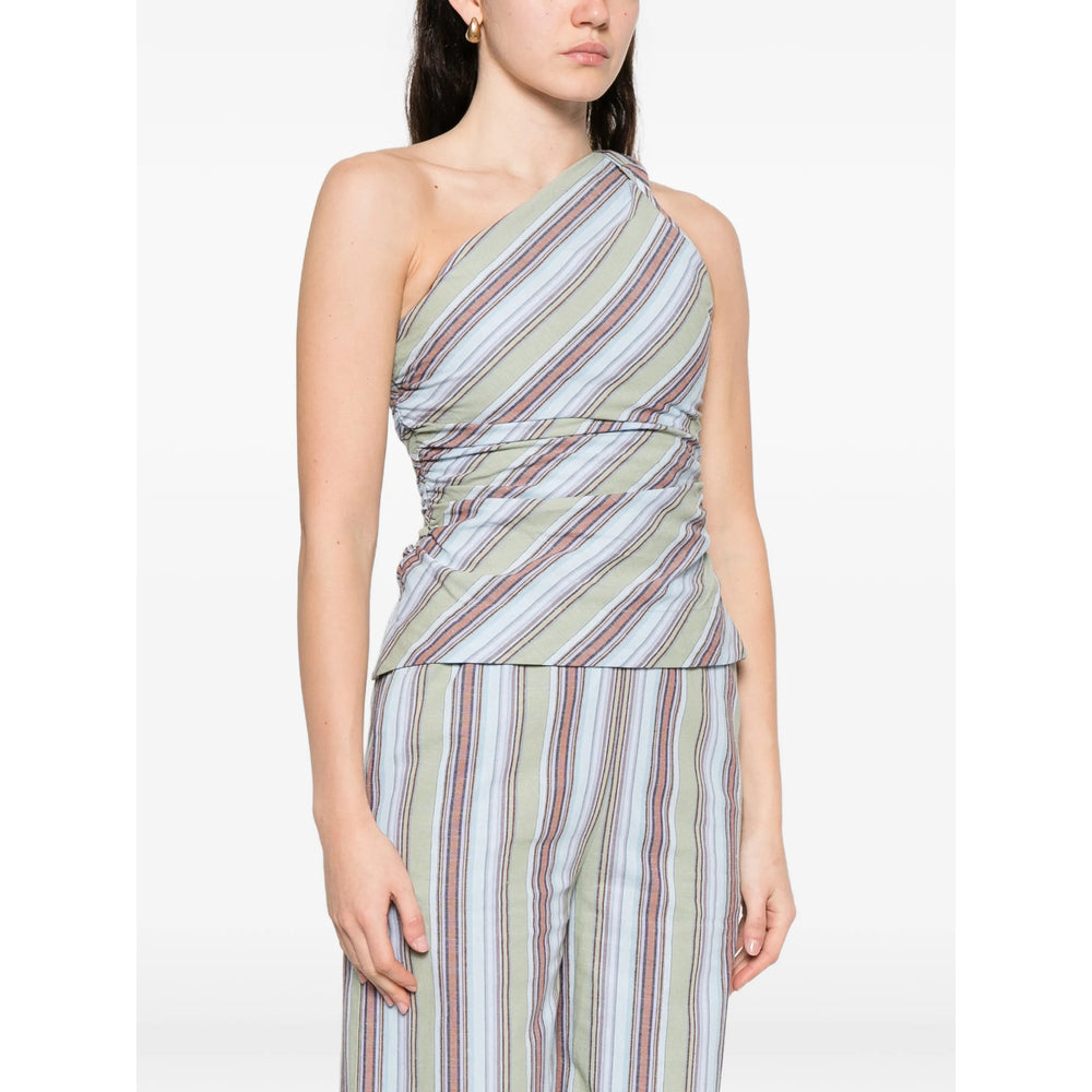 Faithfull The Brand Top - Verde, Blu | b0f812f2a78a4aa5a0fd4b5e40c1143a908fb5c9