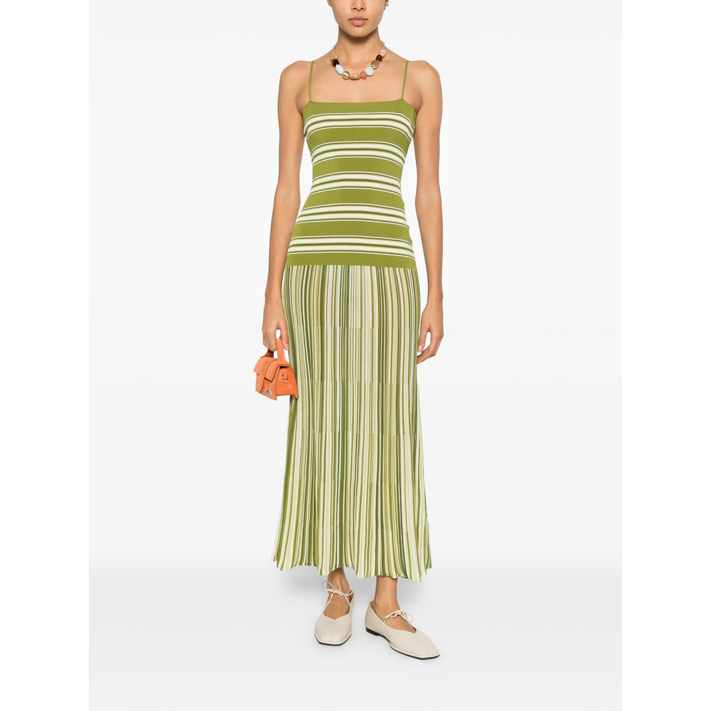 Faithfull The Brand Abiti - Verde, Bianco | b8378834abd4963d7d0be563bef0d5c6c0b21ad3