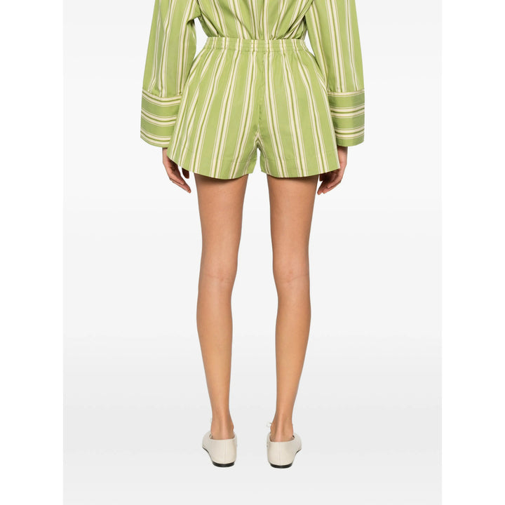 Faithfull The Brand Shorts - Verde, Bianco | f6b78f571135b3a81144b886d231cffcb86e88d6