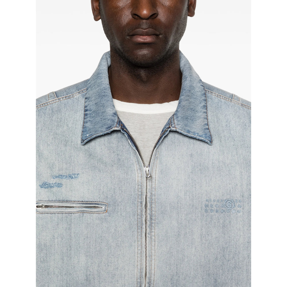 Mm6 Maison Margiela Outerwears - Blu | 8e4daea8780e627c9e8585a62d6388547ff2feb5