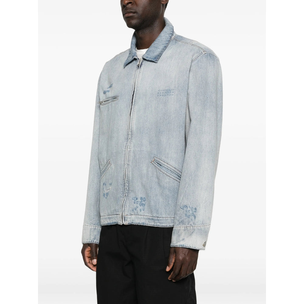 Mm6 Maison Margiela Outerwears - Blu | 0c418a3bbecf530b028c25de965fca810aed0a0b