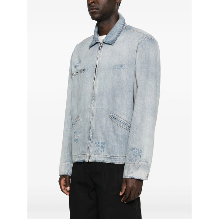 Mm6 Maison Margiela Outerwears - Blu | 0c418a3bbecf530b028c25de965fca810aed0a0b