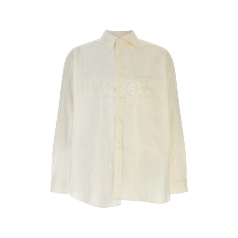 Mm6 Maison Margiela Camicie - Neutro | ef3b91abb55ea490422c0d23bfaf206c7d75a430