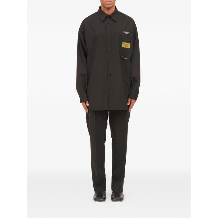 Mm6 Maison Margiela Camicie - Nero | 40163f00123811c2f8a9b5cf5a8cc80690271d32