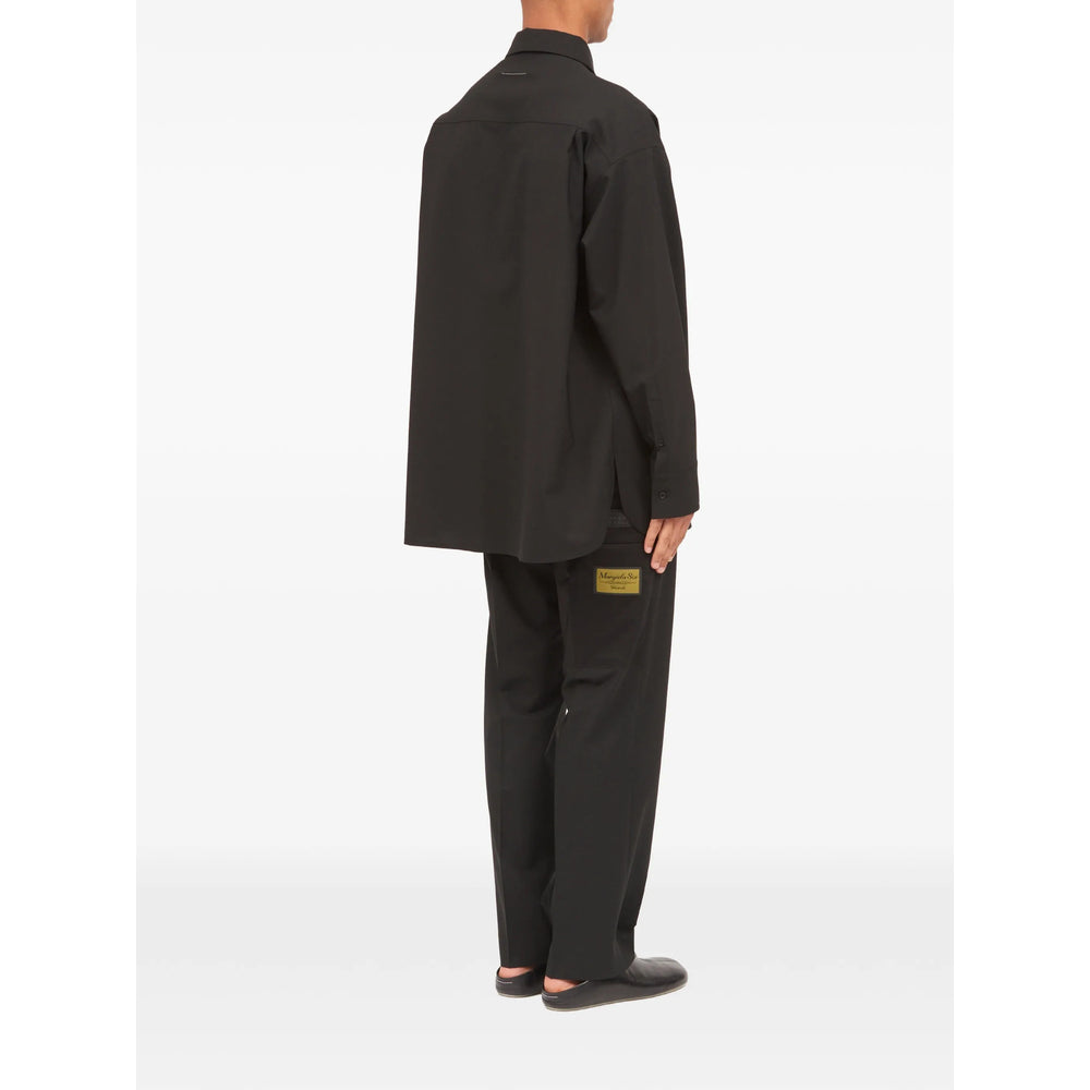 Mm6 Maison Margiela Camicie - Nero | 0927d61106d629b16a50fa012d50b198b55b148a