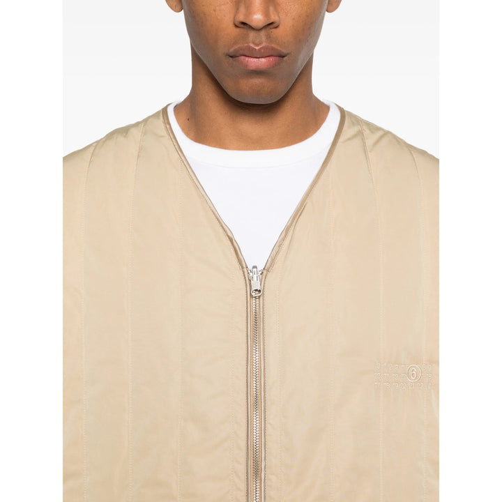 Mm6 Maison Margiela Maglioni - Neutro | 71014a374400540ec67816f597fbcf81a8db7c38