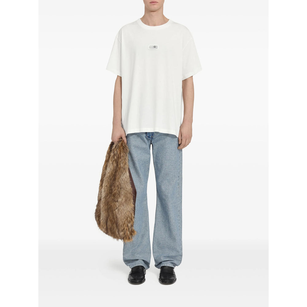 Mm6 Maison Margiela T Shirt - Bianco | 3723ebcf58bc4f75105e71ae1f1a2cf0ad263056