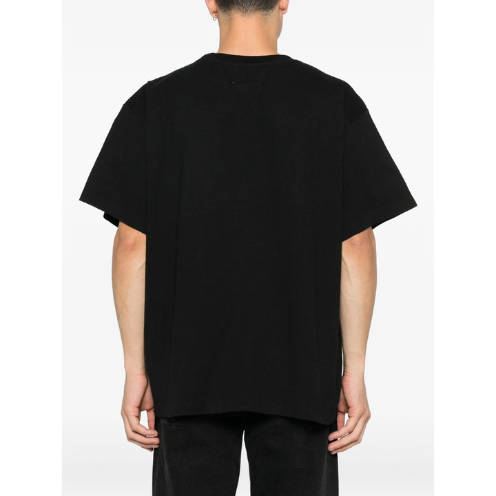 Mm6 Maison Margiela T Shirt - Nero | 860c1ecebefaa12c0035b981645a8acf01452c22