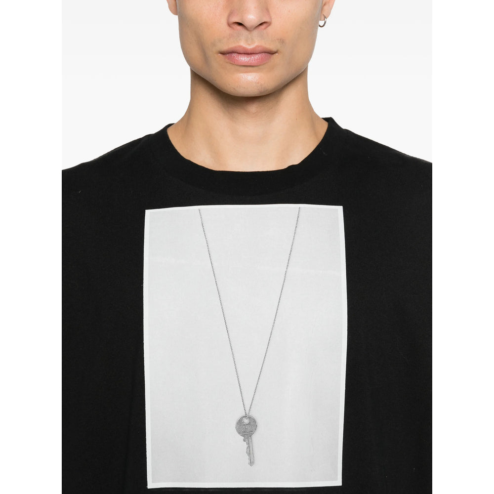 Mm6 Maison Margiela T Shirt - Nero | 885f47e18f3d63c780796ac7fb2411b9a10be971