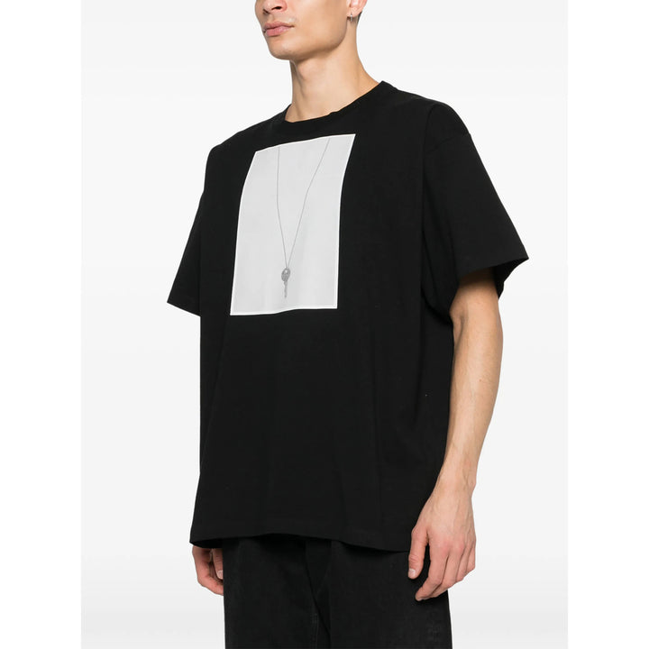 Mm6 Maison Margiela T Shirt - Nero | ffb40fb774223fbc2058b9da77576efd86612521