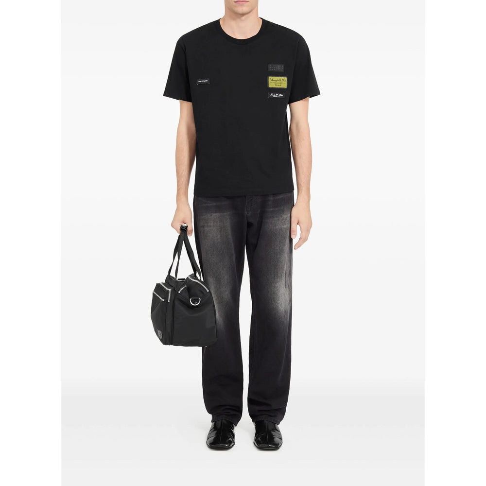 Mm6 Maison Margiela T Shirt - Nero | b4f8c8879f7c15651e280eaebbed04df7e8de2f1