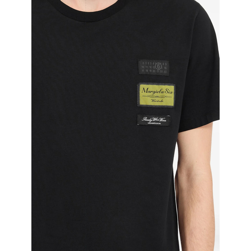 Mm6 Maison Margiela T Shirt - Nero | 82acaba04f60f54c1aa31b3421c853be50264a2c