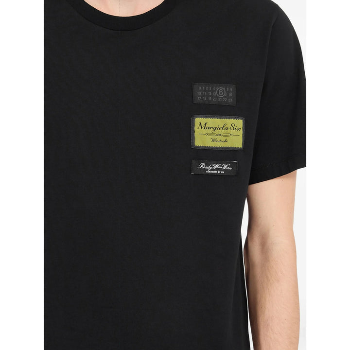 Mm6 Maison Margiela T Shirt - Nero | 82acaba04f60f54c1aa31b3421c853be50264a2c