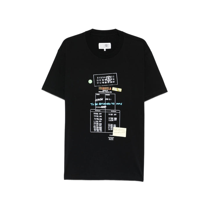 Mm6 Maison Margiela T Shirt - Nero | faede5aade75a6929e3550bc7ec04429351208dd