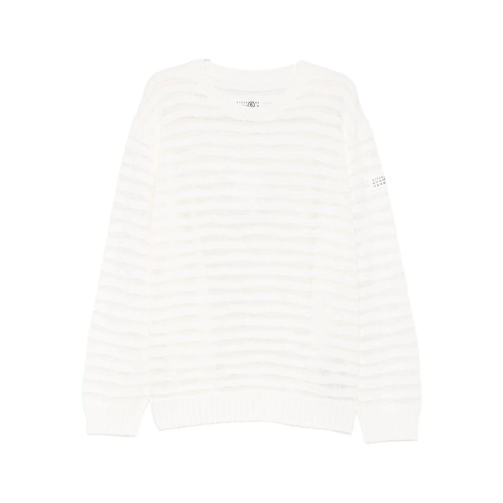 Mm6 Maison Margiela Maglioni - Blu | 1037e1fc76588fa4383060fcea94c7c56dc94819