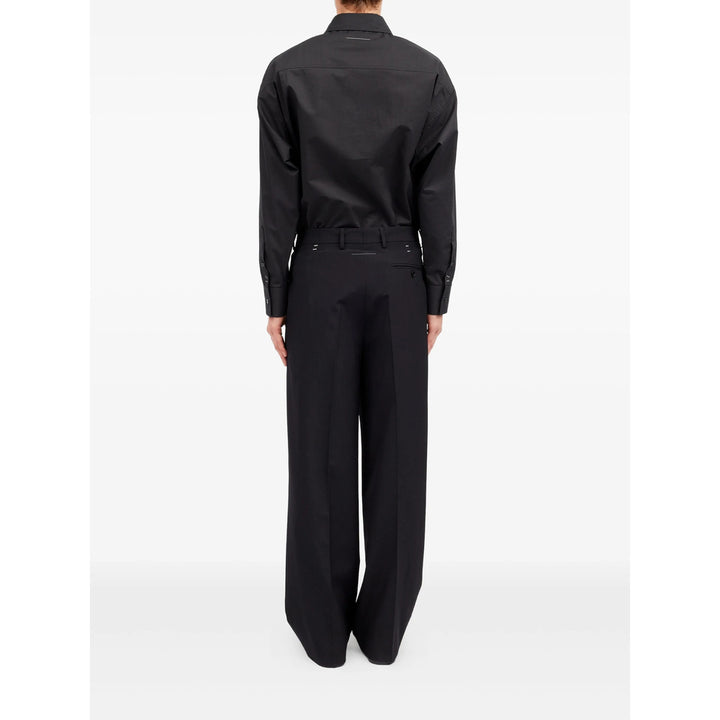Mm6 Maison Margiela Pantaloni - Nero | 8ad834f76efa8a5e35279524dba1af93028d733e