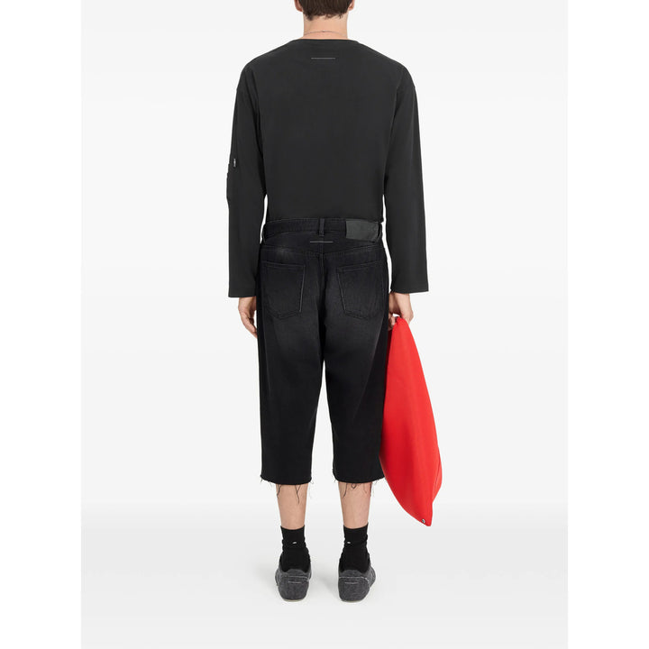Mm6 Maison Margiela Shorts - Nero | 45ba81b781956f39c52da2c6d6851548fdad0fef