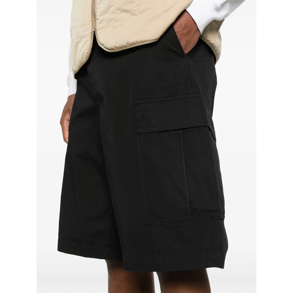 Mm6 Maison Margiela Shorts - Nero | 5fec0252232b6860c8c74762d072983a93e161d1