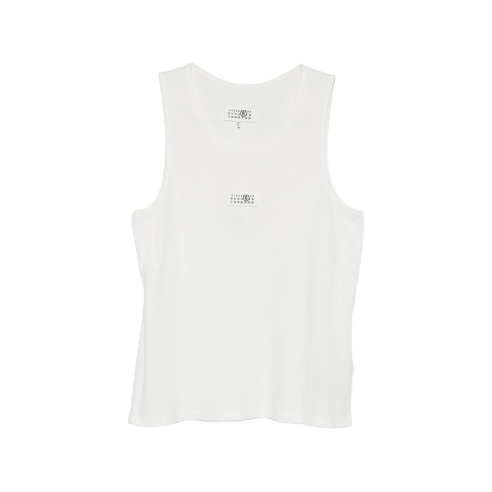 Mm6 Maison Margiela T Shirt - Bianco | 5561f50ef29729e6b23d344c938f3f3d8478bdcd