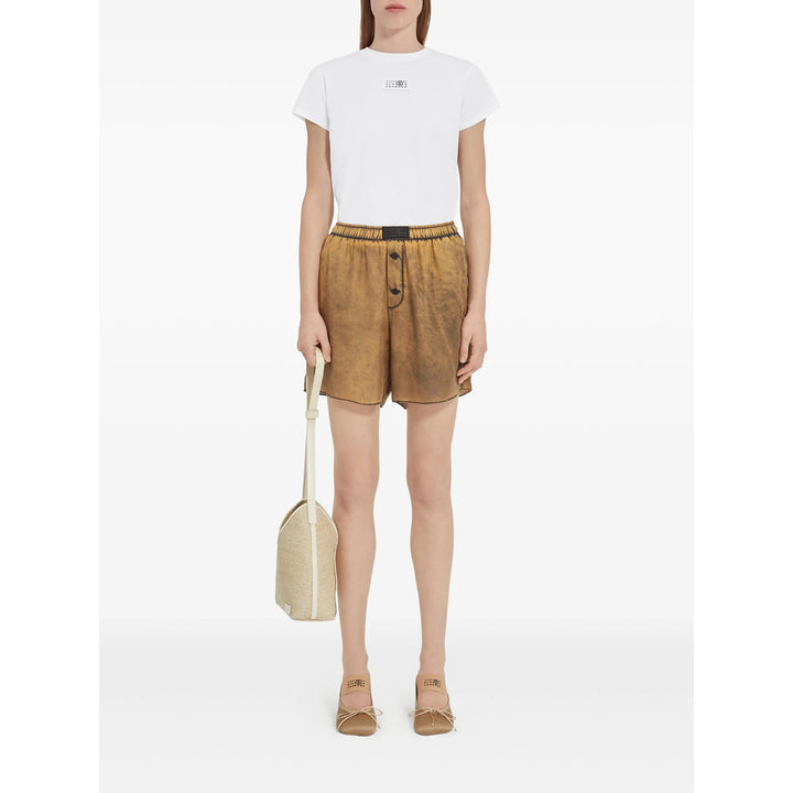 Mm6 Maison Margiela T Shirt - Bianco | a18b65ead7ca0905ff3777e0d30892db6abcb7f8