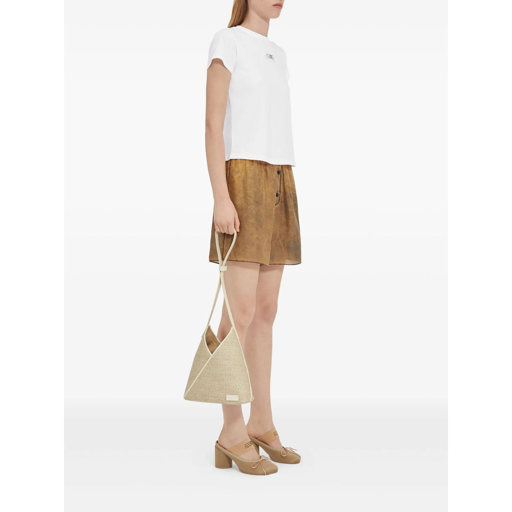 Mm6 Maison Margiela T Shirt - Bianco | f5d62cd9c194cf511f3b3fa84a49ea977b07bda2