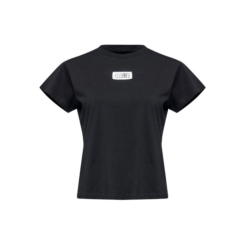 Mm6 Maison Margiela T Shirt - Nero | 59eef7446cc87f2cb115a27466918bbd49898aae