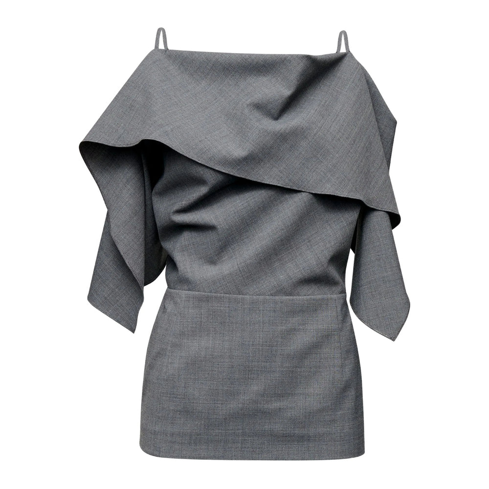 Mm6 Maison Margiela Top - Grigio | 7e76120edbfccc6e171c8c0a9f1e3157cb524d3e