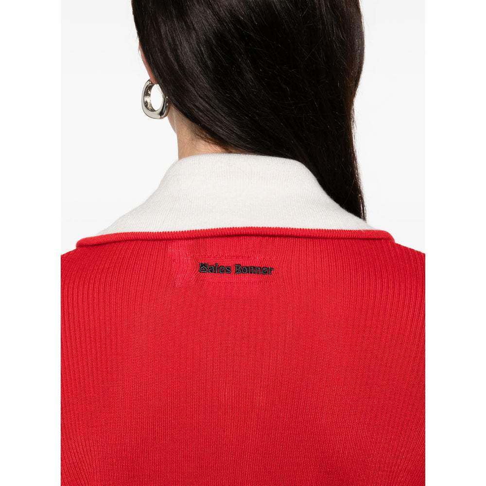 Adidas By Wales Bonner Maglioni - Rosso, Bianco | 21e6e7dbfa50e402e212f384a4bde3166ef263d4