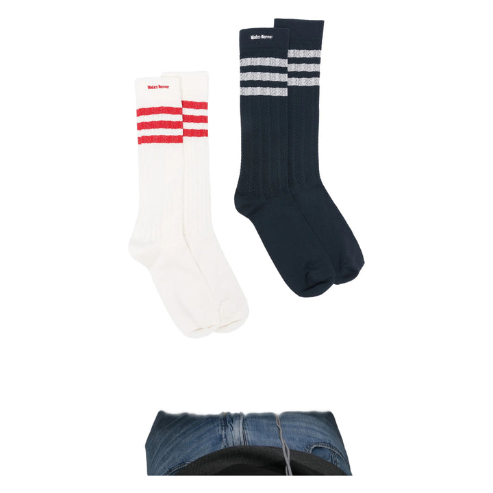 Adidas By Wales Bonner Calze - Bianco, Blu | 985254430c2baf030f159839934a4de0d22c16cd