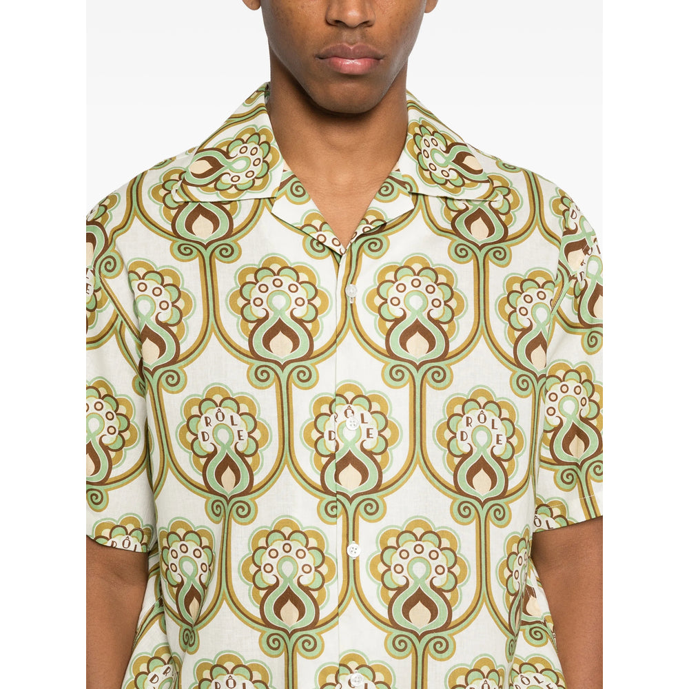 DrôLe De Monsieur Camicie - Verde, Marrone | 988c3b96f01b0332f0234cef6de51935e6c1dca4
