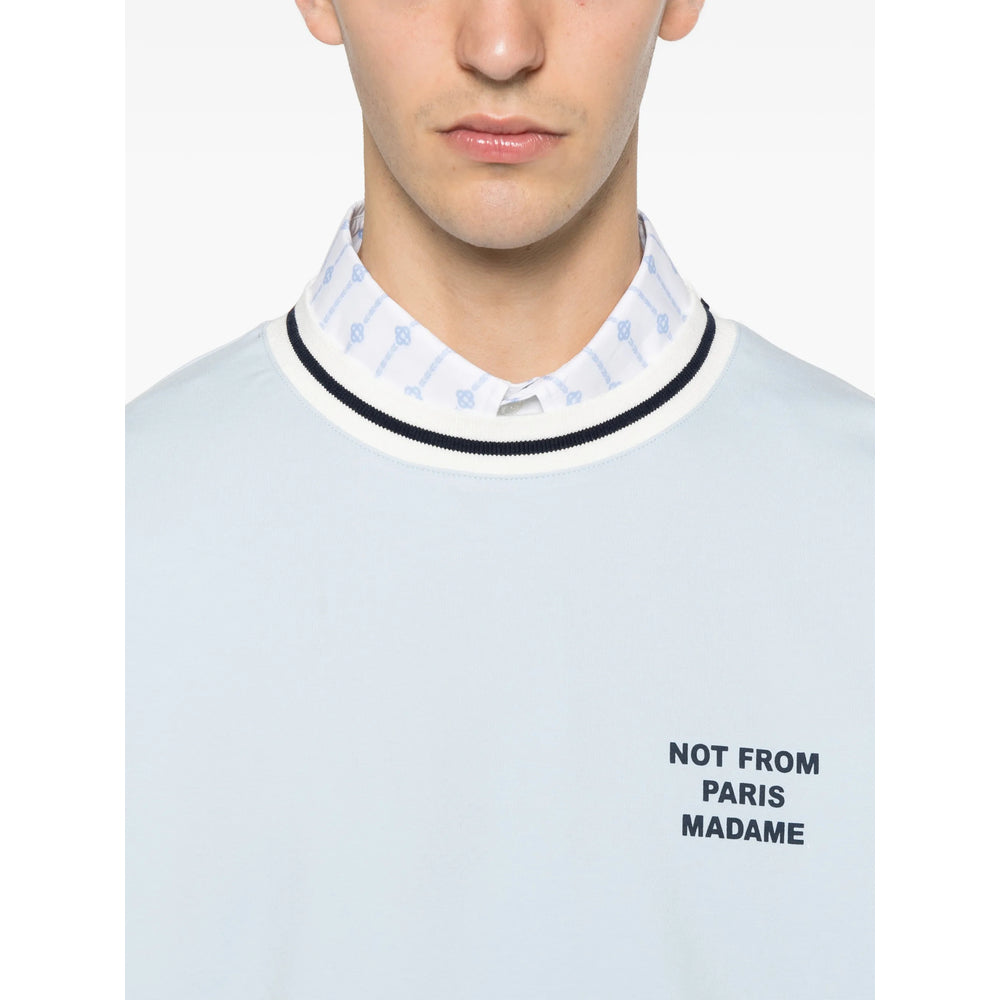 DrôLe De Monsieur T Shirt - Blu | a4542fa1f373960da00fbae7151d918fbc85c25c