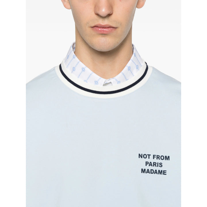 DrôLe De Monsieur T Shirt - Blu | a4542fa1f373960da00fbae7151d918fbc85c25c