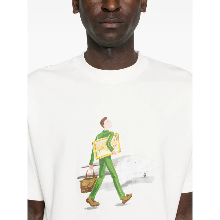 DrôLe De Monsieur T Shirt - Bianco | e7367ad478de93e1793cf86e1381f407b781ccfb