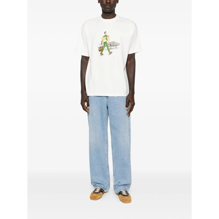 DrôLe De Monsieur T Shirt - Bianco | 68e3402a091beac6ff88928cb237ccedc1d3abbb