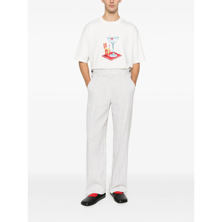 DrôLe De Monsieur T Shirt - Bianco | aad3af3a3f693d7a21dacf8340e2c60029d41502