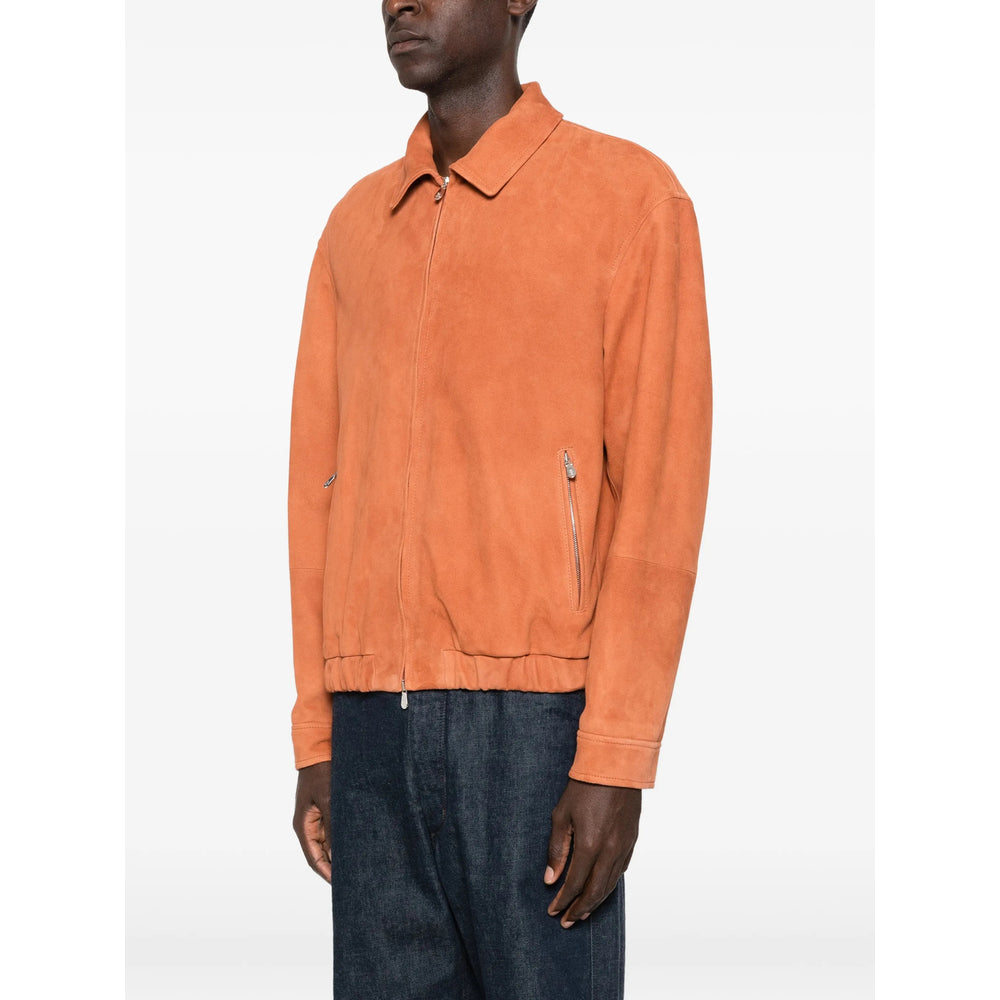 Brunello Cucinelli Leather Outerwears - Arancione | 9c26bef2a5fefc1ffa956d84875bd7df94f1ee31