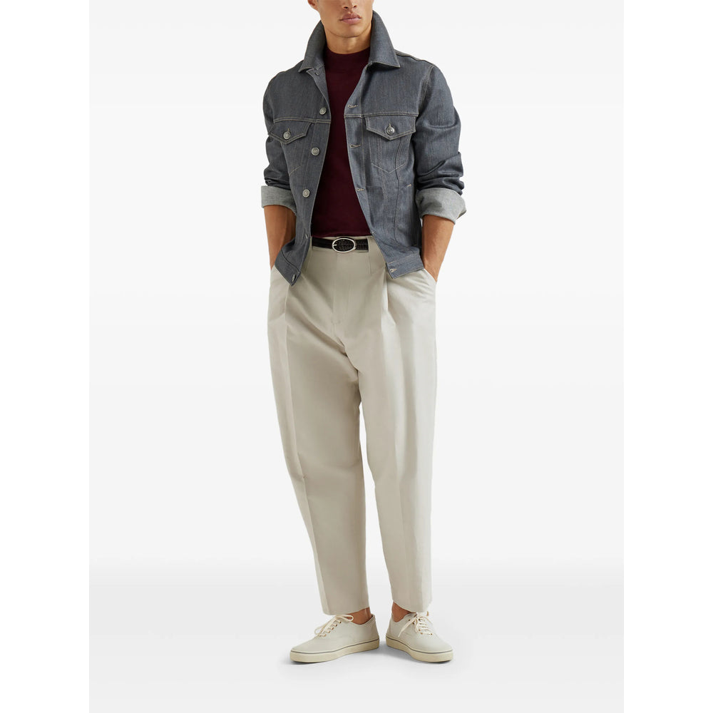 Brunello Cucinelli T Shirt - Rosso | 8a723580d7f1f6d1a1fddab32b84e13c29fa6b27