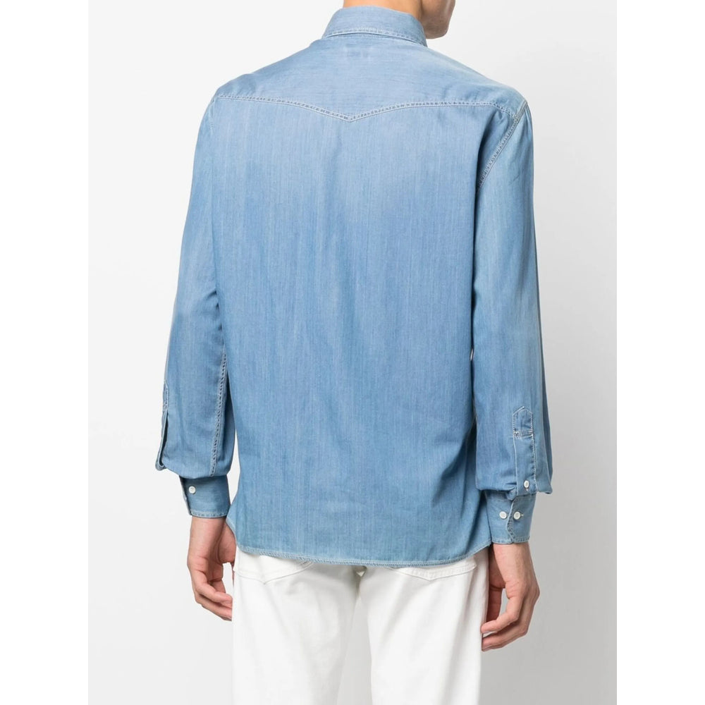 Brunello Cucinelli Camicie - Blu | 137e2a5b697bb8a5387db86d967eba346d49426e