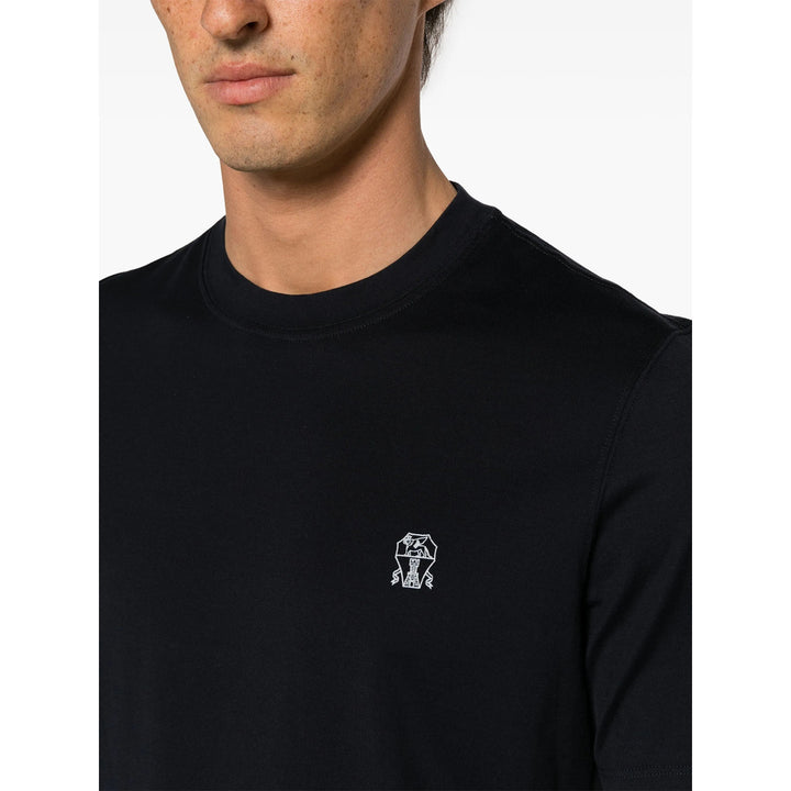 Brunello Cucinelli T Shirt - Blu | 8bd2f78f207c606797bc6295294e4d7dad2e4d86