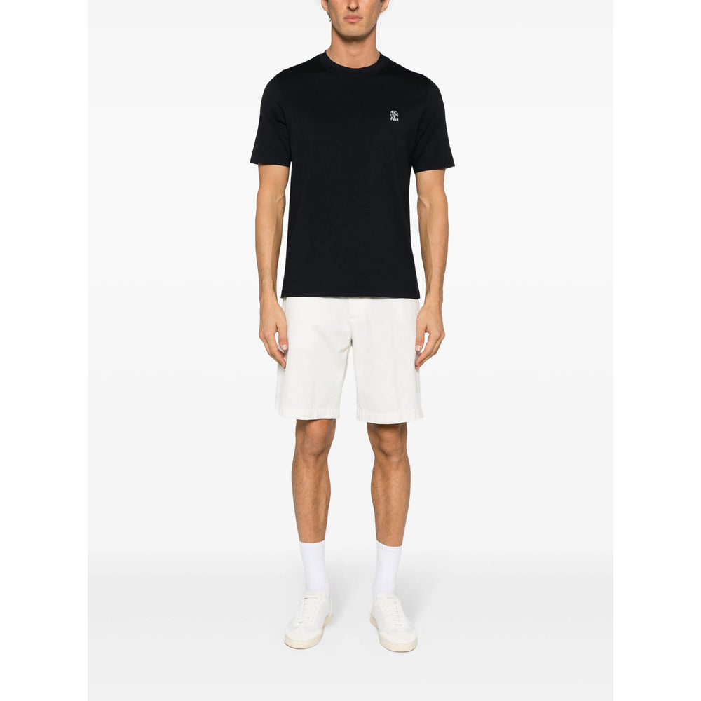 Brunello Cucinelli T Shirt - Blu | 19b47ed4c5eab3141da68a41e7c4f560b7bc5305