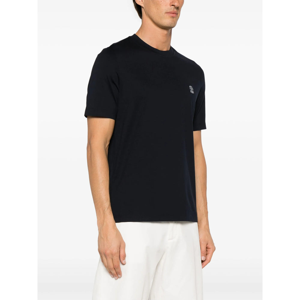 Brunello Cucinelli T Shirt - Blu | e950a43bbaa58d287473fb3869c28d87a75ccf34