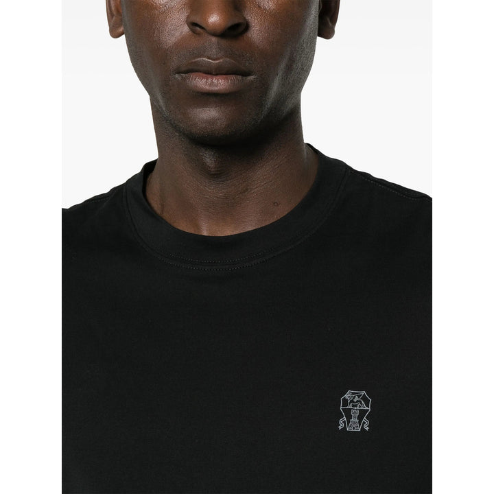 Brunello Cucinelli T Shirt - Nero | c6da1193804601ec10751859855351a18d10ccfd