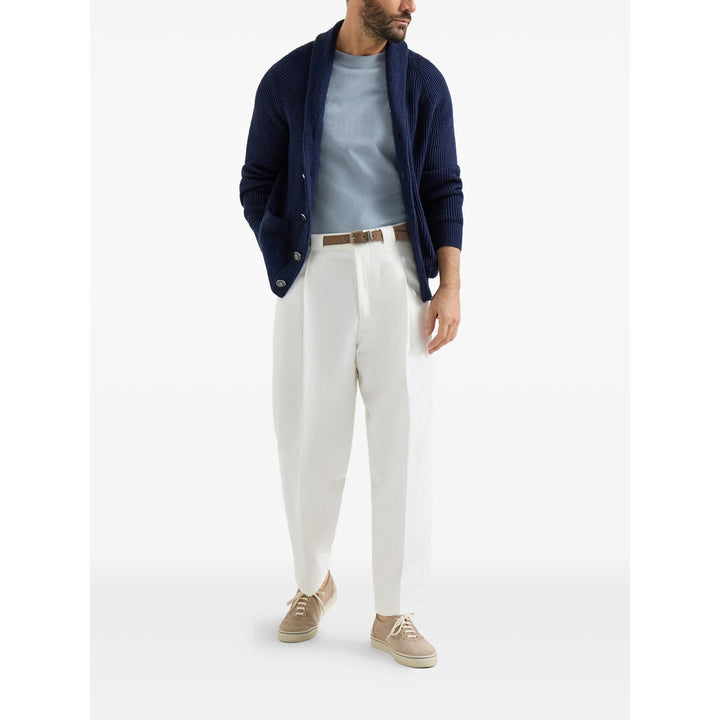 Brunello Cucinelli T Shirt - Blu | 7168cdaddffcfe5d7ba7db852bc655a597c9e6aa