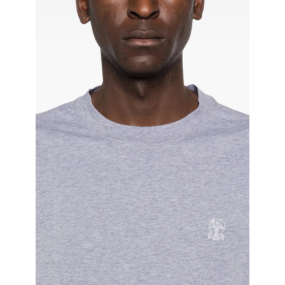 Brunello Cucinelli T Shirt - Grigio | 10fe2550e9320aba11d40701cf5e487e2c408769