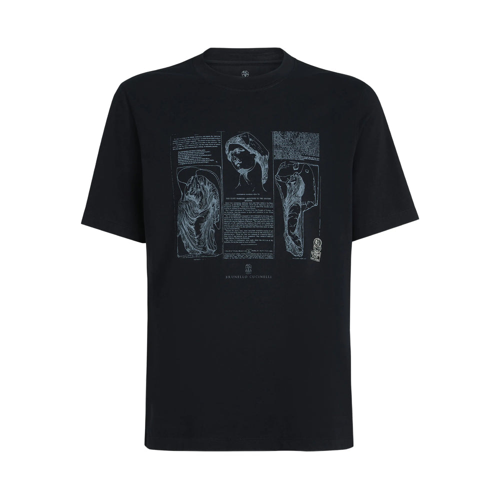 Brunello Cucinelli T Shirt - Nero | 2967deb1e0a6d6b2d0579242ce38c894b694656b