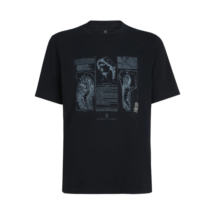 Brunello Cucinelli T Shirt - Nero | 2967deb1e0a6d6b2d0579242ce38c894b694656b